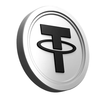 Icona della moneta Tether USDT presente nella sezione fiducia della comunità di trading